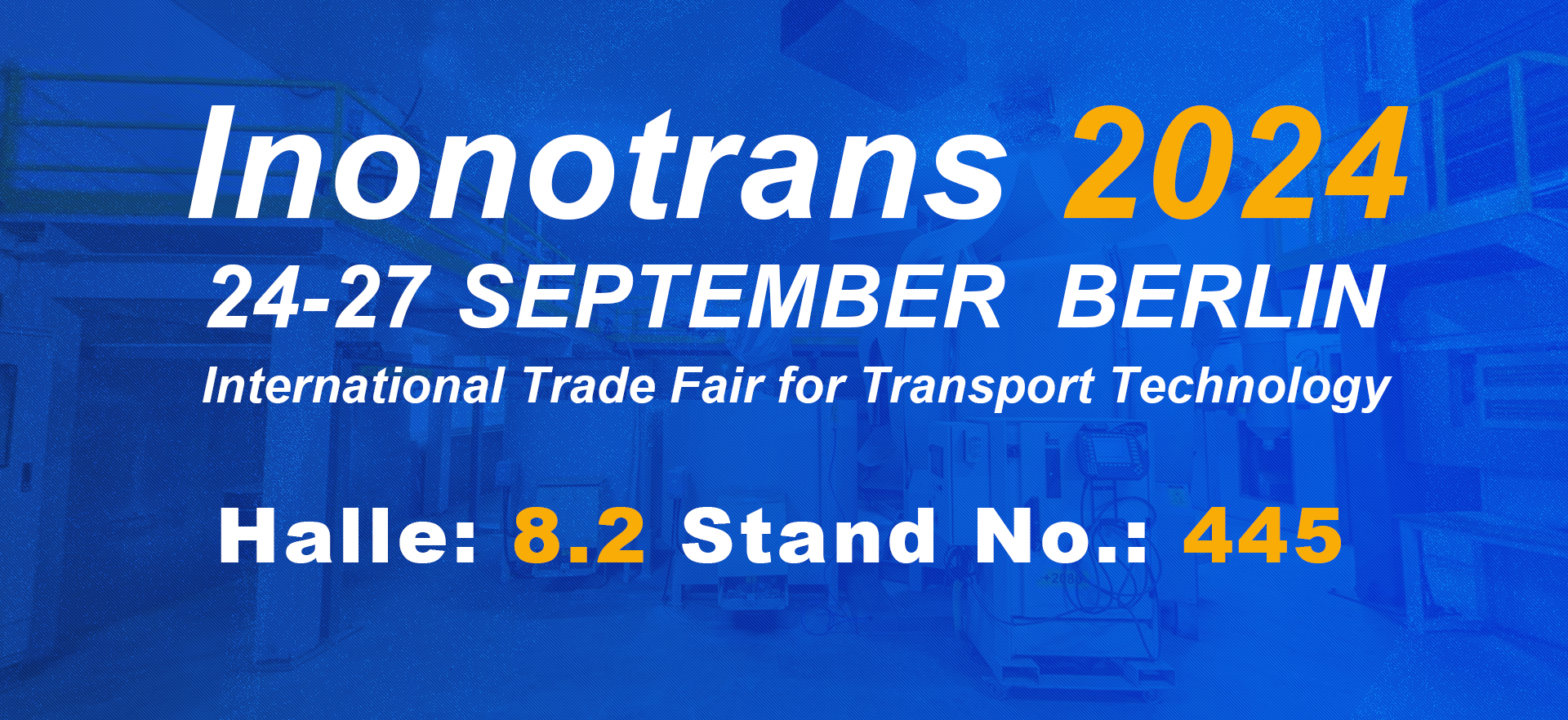 Feira de Comércio Internacional para Tecnologia de Transporte