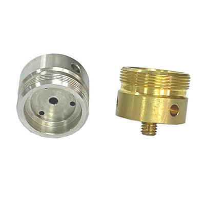 Aço inoxidável/Brass CNC usinagem de tamanho médio de tamanho pneumático Corpo para controle de fluxo