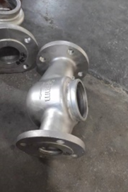 Investimento fundindo o medidor de água em aço inoxidável 