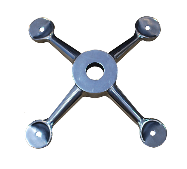 Aranhas de dossel de aço inoxidável/aranha de parede de vidro de quatro braços