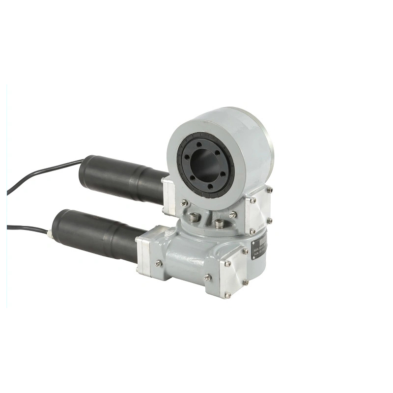 Motor de acionamento girat&oacute;rio de eixo duplo para antena